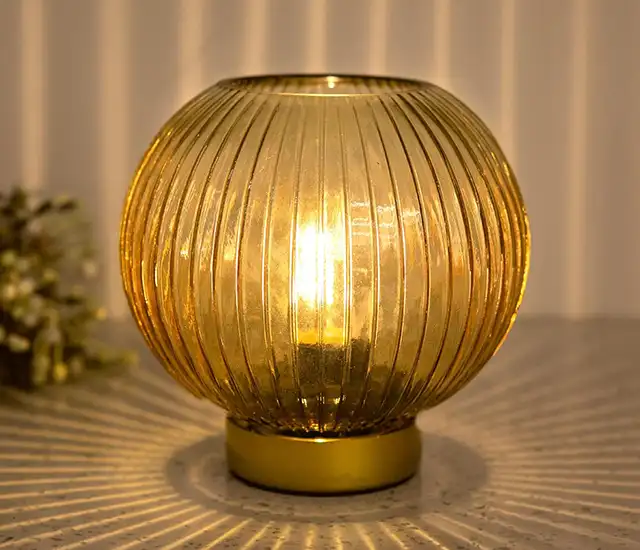 Cordless Table Lamp with LED Bulb