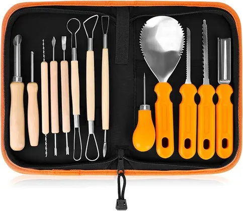 pumpkin carving tool kit