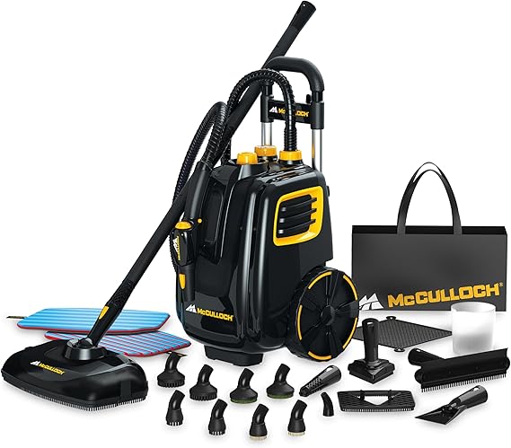 Mcculloch steam cleaner set
